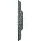 Ekena Millwork Amelia Ceiling Medallion (Fits Canopies up to 2 3/8"), 19 5/8"OD x 3/4"P, Athenian Green Crackle CM20AMAGC - alternate 5